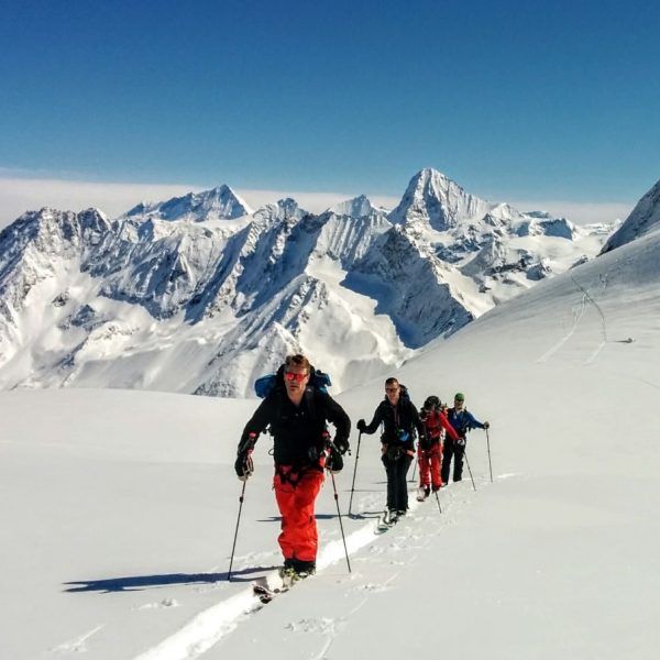 Alagna Gressoney ski touring
